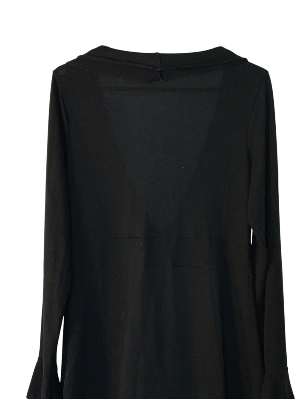 EARTHBOUND Black Open-Front Draped Blazer - Picture 7 of 7